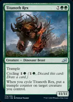 Titanoth Rex -Foil Near Mint MTG Ikoria: Lair of Behemoths - Image 1