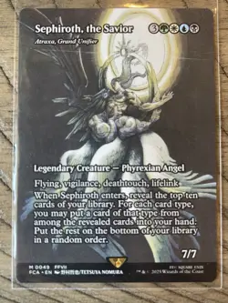 Sephiroth, the Savior - Atraxa, Grand Unifier (Showcase) Final Fantasy: Regular - Image 1