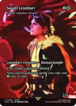 FOIL Squall Leonhart - Danitha Capashen, Paragon (Showcase) Final Fantasy - Image 1