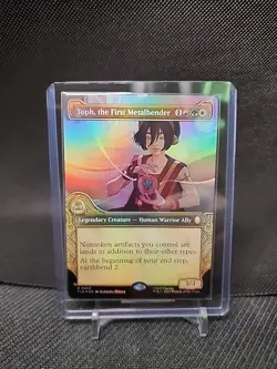 Toph, the First Metalbender (Showcase) Avatar: The Last Airbender - Foil - NM - Image 1