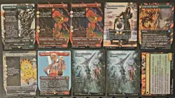 MAGIC THE GATHERING FINAL FANTASY LOT OF 10 BORDERLESS CARDS - Image 1