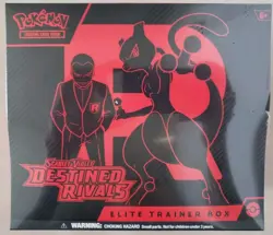 Pokemon Scarlet Violet 10 Destined Rivals Elite Trainer Box ETB With Tear - Image 1