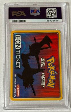 Eon Ticket Promo PSA 9 MINT 2003 Pokemon E-Reader Ruby & Sapphire Version - Image 2