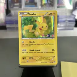 Pokemon Generations Pikachu 26/83 Holo Stamped Toys R US Promo 20th Anniversary - Image 1