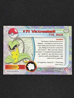 Pokemon Topps Series Green Label #71 VICTREEBELL - Image 2