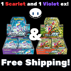 Pokemon Card Scarlet & Violet ex Booster Box SET sv1S sv1V Japanese - Image 1