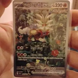 Pokemon Gouging Fire EX Special Illustration Rare Temporal Forces 204/162 NM - Image 1