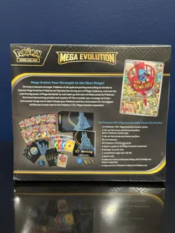 Mega Evolution Lucario ETB Pokemon Center Exclusive Elite Trainer Box SEALED - Image 3