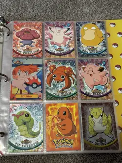 Pokemon Binder W/ Topps Pokemon 68 Cards Lot Including Holos/Rare Hits - Image 5