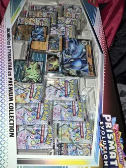 Pokemon TCG Prismatic Evolutions Booster Pack Lot Of (56) FACTORY SEALED PACKS - Image 2
