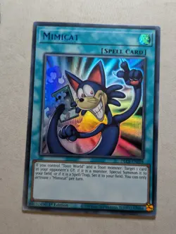 Mimicat - DLCS-EN078 - Ultra Rare - 1st Edition Yugioh - ANY COLOR - Image 1