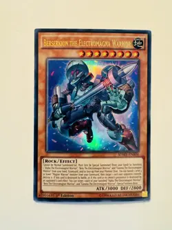 Yu-Gi-Oh! • Berserkion the Electromagna Warrior • SDMY-EN004 • UR (1Ed) • MINT - Image 1