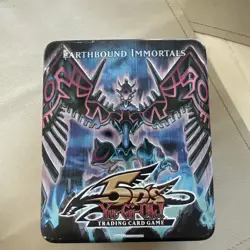 Konami 5D's Yu-Gi-Oh! TCG Earthbound Immortals 2009 Collectors Tin full set - Image 2
