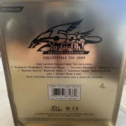 Konami 5D's Yu-Gi-Oh! TCG Earthbound Immortals 2009 Collectors Tin full set - Image 4