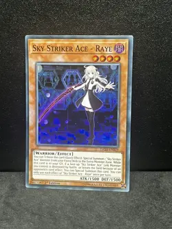 Yugioh Sky Striker Ace - Raye DASA-EN029 Super Rare 1st Edition LP - Image 1