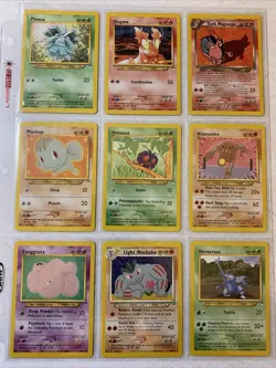 Pokemon Card Binder Collection - Vintage Card Lot | 1995-2000 NEO DESTINY - Image 1