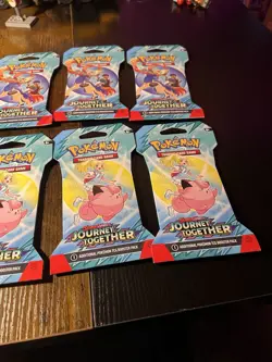 pokemon cards packs 10 Factory Sealed Packs Scarlet And Violet - Image 3
