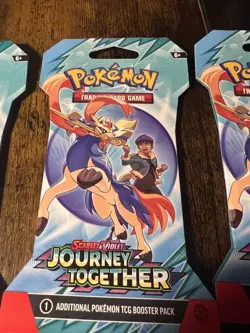 pokemon cards packs 10 Factory Sealed Packs Scarlet And Violet - Image 5