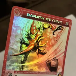 Chaotic Card Barath Beyond Super Rare Underworld - Mid Energy - Image 3