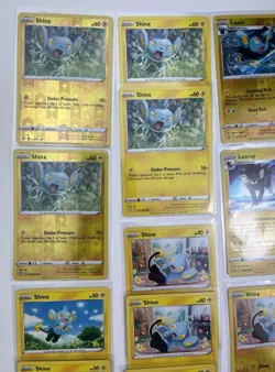 19 Card Lot Shinx Luxio Luxray Pokemon TCG Common Reverse Holo - Image 3