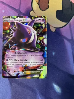 Gengar EX - 34/119 - Pokemon Phantom Forces XY Ultra Rare Card VLP - Image 3