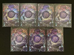 Lot of 7x Umbral Orb Holo Cards Hexister Deck NM Fabled Sagas TCG - Image 1