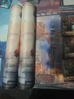 Flesh And Blood Starter Lot Playmats, Decks And Cards - Image 2