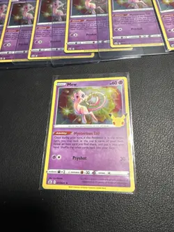 Pokemon Mew Promo Lot (9 Cards) - Celebrations 025/025 - Near Mint - Image 3