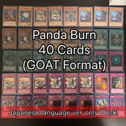 Panda Burn Retro (Goat Format) Japanese only Deck Yu-Gi-Oh card fym0-15 - Image 1