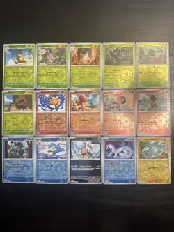 S&V Surging Sparks Master Set 69 Reverse Holo/Holo Card Lot Pokemon TCG - NM - Image 2