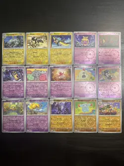 S&V Surging Sparks Master Set 69 Reverse Holo/Holo Card Lot Pokemon TCG - NM - Image 3
