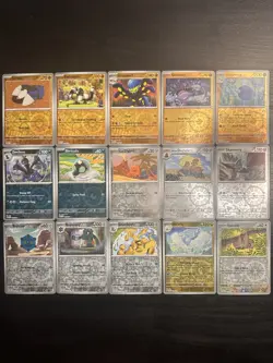 S&V Surging Sparks Master Set 69 Reverse Holo/Holo Card Lot Pokemon TCG - NM - Image 4