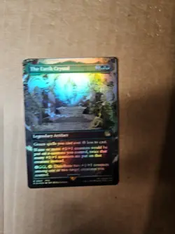 Magic the Gathering Final Fantasy the Earth Crystal Borderless Foil Card #342 NM - Image 3