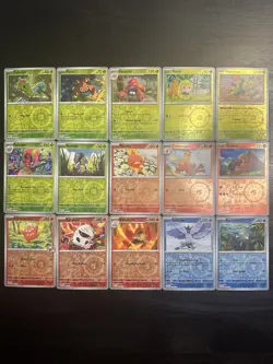 S&V Journey Together Master Set 74 Reverse Holo Card Lot Pokemon TCG - NM - Image 2