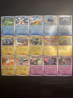 S&V Journey Together Master Set 74 Reverse Holo Card Lot Pokemon TCG - NM - Image 3
