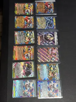 Pokemon EX Card Lot - Mega Evolutions + Zekrom + Mewtwo Full Arts - Image 1