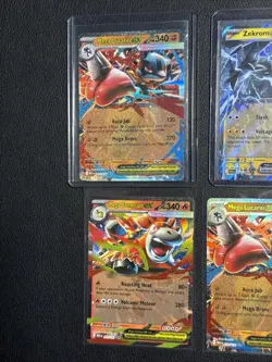 Pokemon EX Card Lot - Mega Evolutions + Zekrom + Mewtwo Full Arts - Image 4