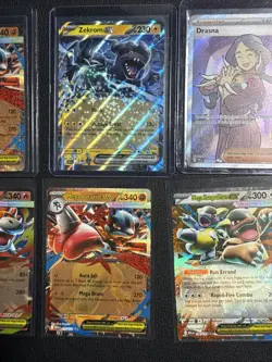 Pokemon EX Card Lot - Mega Evolutions + Zekrom + Mewtwo Full Arts - Image 5