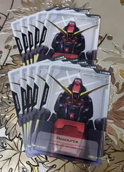 10x Gundam TCG Card Game Dual Impact Resource GD02 R-010 Psycho Gundam - Image 1