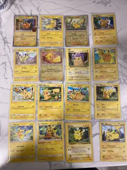 Pikachu 16-Card Lot | Pokemon | English - Image 1