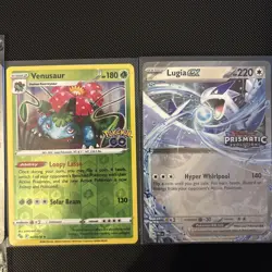 Pokemon Stamped Card Lot (8) Total, 2 sealed - Image 3