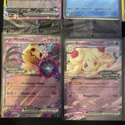 Pokemon Stamped Card Lot (8) Total, 2 sealed - Image 4