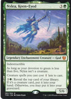 MTG: Theros Beyond Death: Nylea, Keen-Eyed: Lightly Played Condition - Image 1
