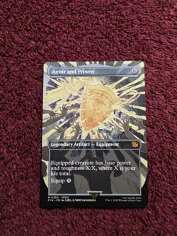 MTG Aettir And Priwen 0350 Regular Borderless Final Fantasy - Image 1