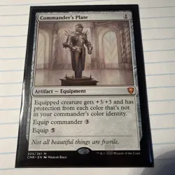 Commander's Plate - Commander Legends CLD - MTG Magic - Near Mint NM - Image 1