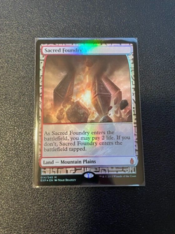 Sacred Foundry - MTG Magic the Gathering - Zendikar Expeditions Foil NM - Image 1