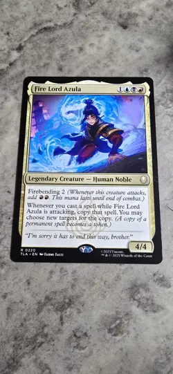 Fire Lord Azula Avatar: The Last Airbender Regular Legendary Creature Rare MTG - Image 1