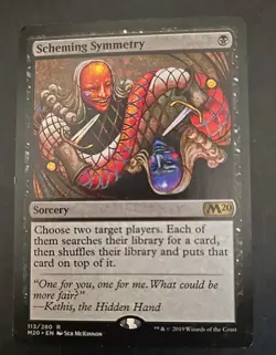 Scheming Symmetry Core Set 2020 MTG Regular Lightly Played - Image 1