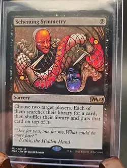 Scheming Symmetry Core Set 2020 MTG Regular Lightly Played - Image 3