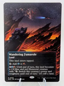 Wandering Fumarole (090) (Borderless) Edge of Eternities: Stellar Sights Regular - Image 1